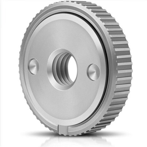 Écrou de serrage rapide,
écrou de serrage rapide SDS dispositifs de serrage de serrage pour toutes les meuleuses d'angle à partir de l'écrou de serrage de meuleuse d'angle M14 (1/4)