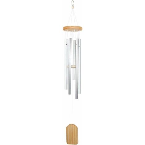 Carillon à Vent de Jardin, Carillons éoliens, Carillons de Vent pour extérieur, Bells Carillon éolien Cloches, Tube en Aluminium en Bois Massif Carillons éoliens pour Patio Maison décoration (1/5)