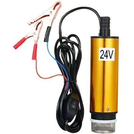 Submersible pump for pumping diesel water, 51 mm, fuel transfer pump, refueling with filter screen, DC 24 V (1/4)