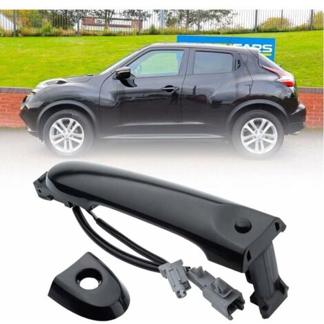 (Black) Front Right Driver Side Exterior Door Handle Fits Nissan F15 2010-2022 80644-1FA5A 80644-3WC2A 80640-3WC2A,TRIMEC