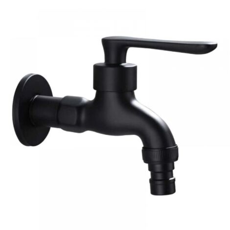 Outdoor garden faucet, vintage cold water faucet with unique control interface (1/2 inch outlets – 1/2 inch inlets), suitable for garden, washing (1/5)