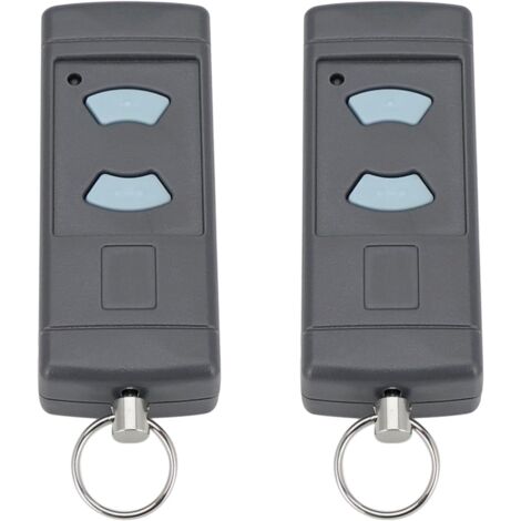 2pcs Garage Remote Control Transmitter Replacement with Blue Button 868 MHz for HORMANN HSE2-868 HSM4-868 HSE4-868 Compatible with Tubauto HSM4-868 HS4-868