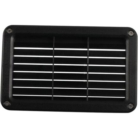 RV Air Vent Panel, Rectangular Air Vent Grille Cover ABS Ventilation Grille Cover for Yacht Bathroom Office RV Air Conditioner