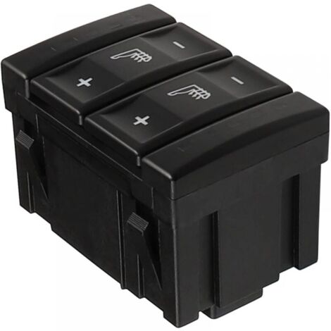 Seat Heating Control Button Compatible with Galaxy MK3 S-MAX Mondeo MK4 6M2T19K314AC BS7T19K314AB black (1/4)