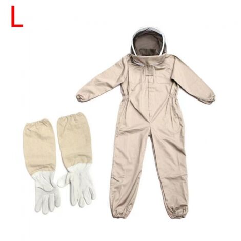 Size L Beekeeping Outfit - Beekeeping Clothing - Full Body Protection - Gloves for Beginners (1/5)