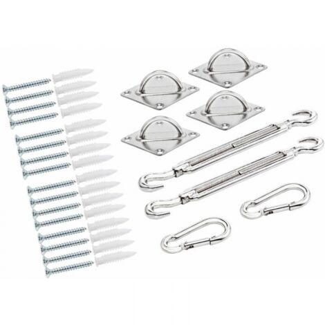 Shade sails, awning protection, fixing kits for awning accessories, stainless steel awning accessories (1/5)