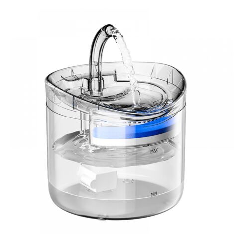 1pc 1.8L Automatic Cat Fountain Recyclable - Noiseless Water Dispenser for Cats Dogs EU Plug (1/4)