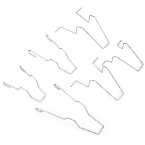 5ZHSFULLKIT Spring Loaded Steel Headlight Bulb Retainer Clips for H1/H3/H4/H7 Bulbs (1/5)