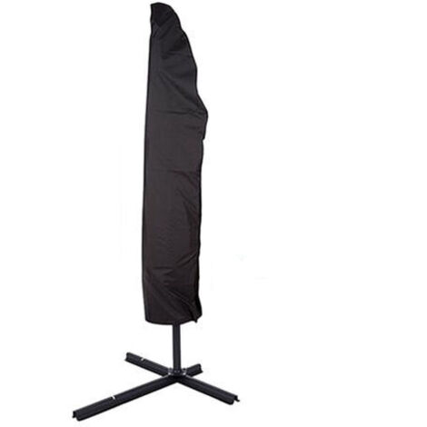 210D large protective cover for cantilever parasol, 280 cm garden parasol cover waterproof and anti (1/5)