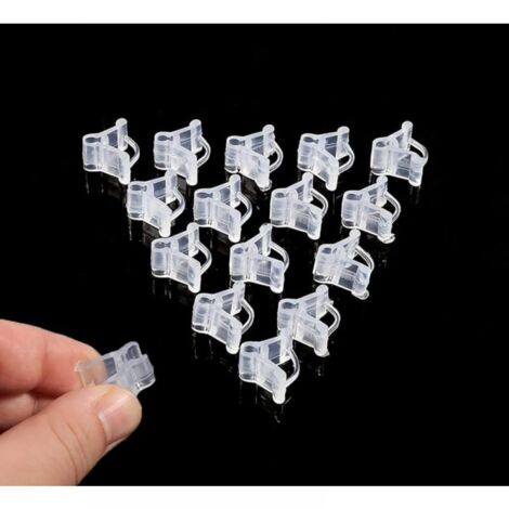 100 Special Grafting Clips for Plants Tomato Seedling Grafting Clips Seedling Grafting Eggplant Clip Orchid Clips Seedling Grafting Clips