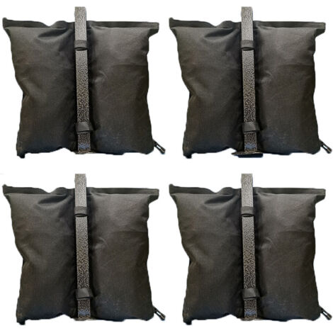 Set of 4 ballast bags for pavilion to be filled with sand Water and wear resistant up to 8 kg per element (1/4)