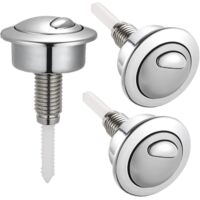Set of 3 Dual Flush Toilet Cistern Push Button for Siamp for Optima 49 Toilet Push Button Dual Flush for Twyford Vitra
