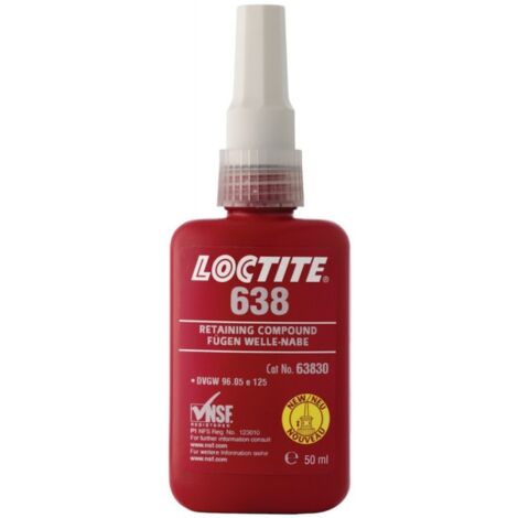 Loctite 1803365 Fissaggio Del Prodotto 638, 50 Ml