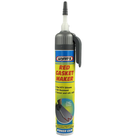 Wynns Red Gasket Maker Guarnizione Istantanea Rossa Sigillante Adesivo Flessibile Impermeabile Resistente Alle Alte Temperature 200ml (1/3)