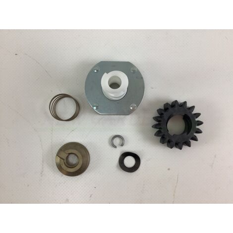 Kit pignone motorini avviamento TRATTORINO rasaerba Briggs 696541 ORIGINALE