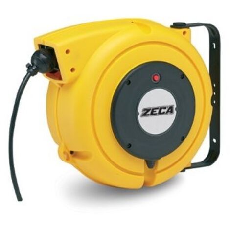 ZECA 4325 AVVOLGICAVO ELETTRICO 10 mt PROLUNGA INDUSTRIALE CORRENTE CAVO 3GX2,5 (1/2)