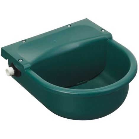 Ciotola Abbeveratoio a Galleggiante S522 3 L Plastica Verde Kerbl (1/4)
