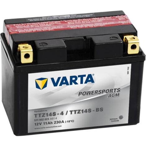 Batteria per Moto Powersports AGM TTZ14S/TTZ14-BS Varta (1/2)