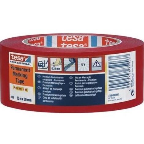 tesa 4169-55-93 4169-55-93 Nastro adesivo per segnalazioni Nero (L x L) 33 m x 50 mm 1 pz.