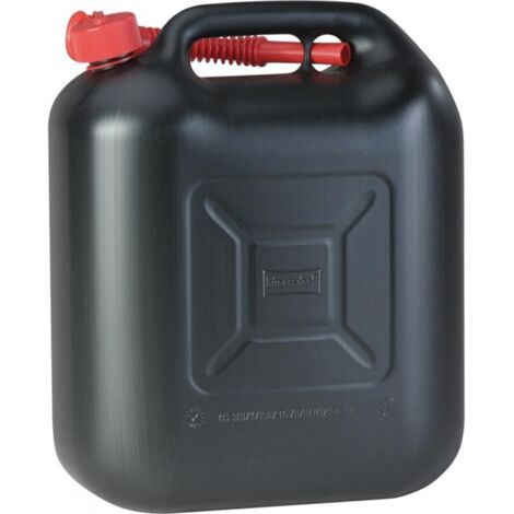 Tanica carburante nera STANDARD da 20 litri HDPE HÜNERSDORFF 20L JK8135 (1/3)