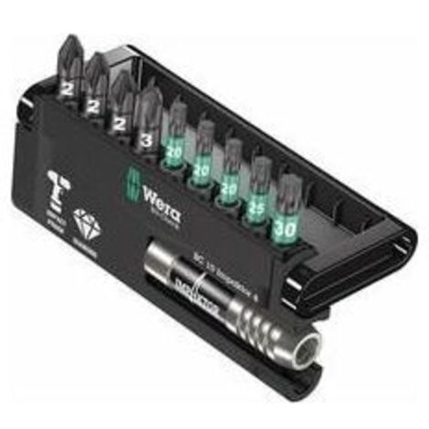 Wera 05057417001 Assortimento di Bit, Set di 10 Pezzi, Bit-Check 10 (1/5)