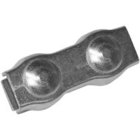 Connettore per cavi diametro 6mm zincato AKO 44535