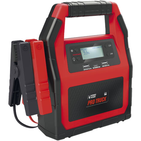 Arranque de refuerzo 12/24V y PowerBank litio NOMAD POWER PRO TRUCK GYS (1/2)