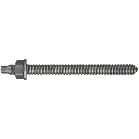 Fischer 050264 Varilla roscada de acero inoxidable A4 para anclaje químico con rosca interior RG M10x130 A4 (Envase 10 uds) (1/5)