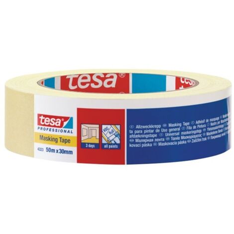 Cinta de carrocero universal'50 m x 50 mm TesaKREPP TESA T043230001300