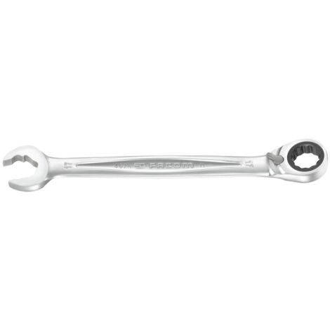 Llave mixta FACOM - Horquilla rápida - Carraca - Métrica - 19 x 247mm - 467BR.19