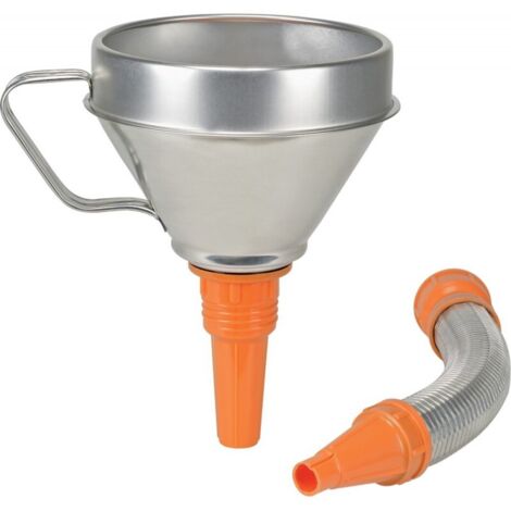 Pressol 02645 Embudo Metálico Flexible 1,3L