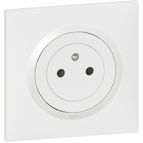 Legrand Dooxie 600735 Dooxie Una toma de corriente - 2P+T Superficie - 16A - Blanco