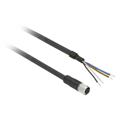 Cable del sensor M12 4-p 5m SCHNEIDER-ELECTRIC XZCP1141L5 (1/3)
