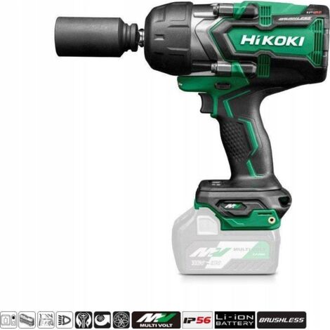 WR36DGW2Z Atornillador de impacto a batería 36 V - 3/4" - Brushless - 1400 Nm - HIKOKI (1/2)