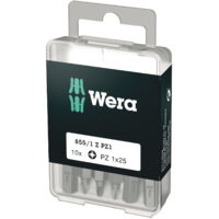 Puntas PZ 1x25 (10 Uds.) WERA SC8551ZPZ1DIY