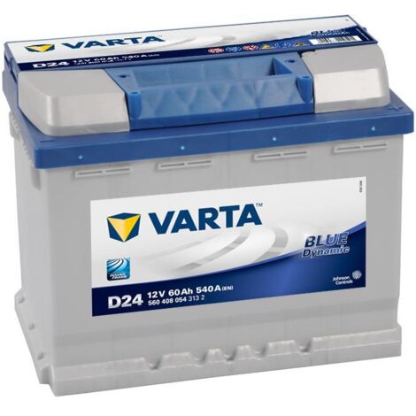 Starterbatterie Varta Blau Dynamische 12V 60Ah L2 D24 / 540A (1/4)