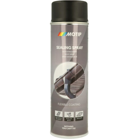 MoTip Dicht-Spray schwarz 500ml (1/3)