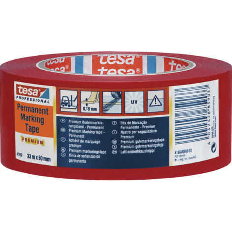 Klebeband,Premium PVC permanent schwarz 33 m x 50 mm TesaFLEX TESA T041690005593