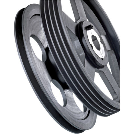 Keilriemenscheibe 2 Rillen A oder SPA Durchmesser 100.50 mm für Taperlockbuchse 1610 UNIVERSAL 095A2TL (1/2)