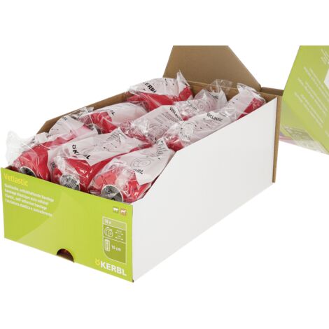VetLastic selbsthaftende Bandage, rot 10cm (1/3)