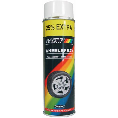Felgenlack weiß 500ml MOTIP BLANC 04003 (1/5)