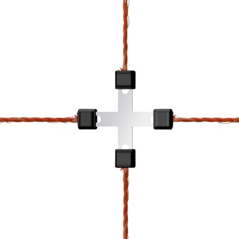 Ako AKO Drahtkreuzverbinder Litzenclip verzinkt 3mm (5 Stück) (1/5)