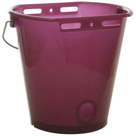 Fütterungseimer gelb transparent 8L KERBL 14267 (1/4)