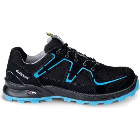 Grisport Sicherheitshalbschuh Enduro 33604 S3 ESD Gr. 43 schwarz/blau (1/3)