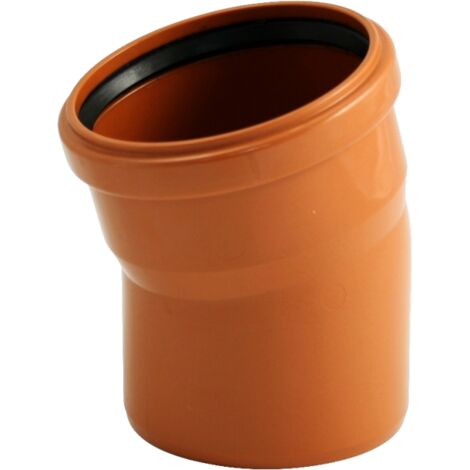 KG Bogen PVC 125 mm x 15° UNIVERSAL 16151125015 (1/5)