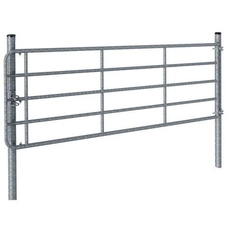 Stahlpfahl mit Plastikkappe für Weidetor WZTR, 2,0 m x Ø 88 mm (1/2)