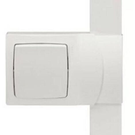 Legrand 31404 - App 1-Säulen-Vorsprung – Montage entlang DLPlus-Formteilen, Dicke. 12.5