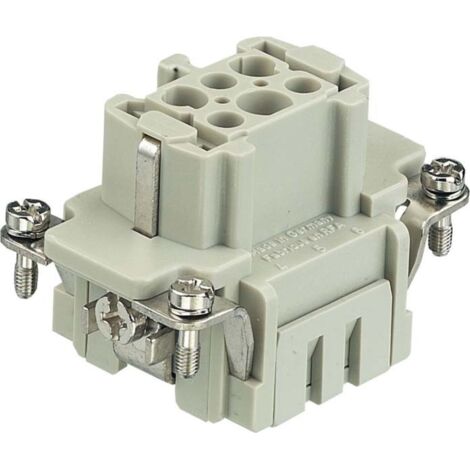 Buchseneinsatz ES 6P Käfigzugfederanschl. HARTING 09330062716 (1/2)