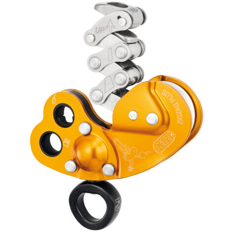 Petzl Mechanische Prusikrolle ZIGZAG PLUS, mit Wirbel (1/5)