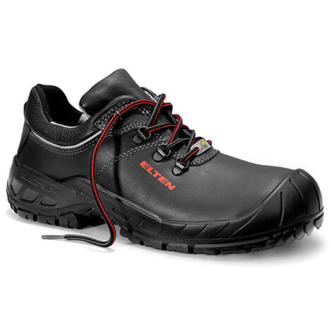 Sicherheitsschuh Renzo Low Gr.48 schwarz Leder S3 SRC ESD EN20345 ELTEN (1/5)
